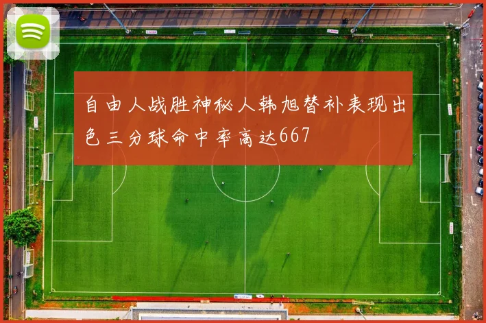 自由人战胜神秘人韩旭替补表现出色三分球命中率高达667